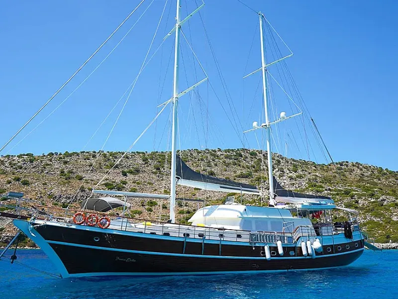 Ekmar Yachting Prenses Esila Gulet Yacht Cruise Exterior Cruising View