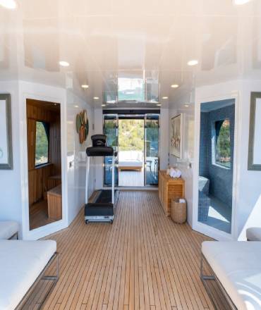 Ekmar Yachting On Board Spa Wellness View